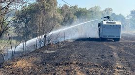 Bartın'da Anız Yangını Ağaçlık Alana Sıçradı