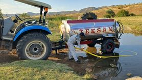 Batman'da Fıstık Üreticileri Suya Koştu