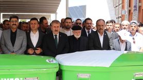 BBP Genel Başkanı Mustafa Destici, Sivas'ta Cenaze Törenine Katıldı