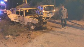 Burdur'da Polis Takibi Sonrası Kaza: 10 Yaralı