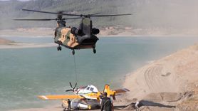 Burdur'da Uçak Kurtarma Operasyonu
