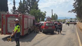 Bursa'da Facia: İki Otomobil Çarpıştı, 1 Ölü, 7 Yaralı