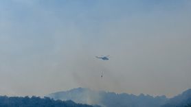 Bursa'da Makilik Alanda Yangın Çıktı