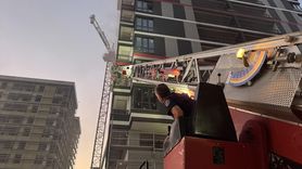 Bursa'daki İnşaat Yangını Kontrol Altına Alındı