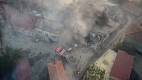 Çanakkale Bayramiç'te Orman Yangınına Müdahale Devam Ediyor