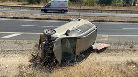 Çankırı'da Hafif Ticari Araç Devrildi: 4 Yaralı