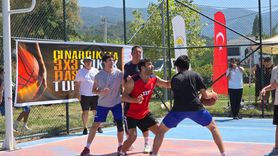 Çınarcık'ta 3x3 Sokak Basketbol Turnuvası Yoğun İlgi Gördü