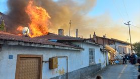 Çorum'da Yangın: 5 Ev Zarar Gördü