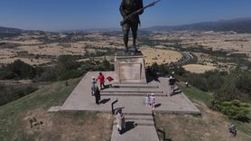 Dumlupınar Şehitliği'nde 30 Ağustos Zafer Bayramı Ziyareti