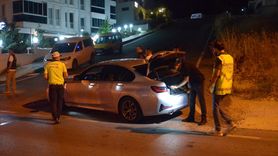 Edirne'de Trafik Denetiminde Yakalanan Şüpheliler