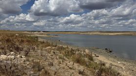 Edirne Süloğlu Barajı'nda Su Seviyesi Düşüyor