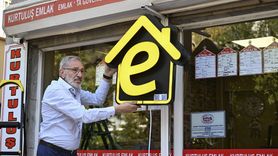 Emlak Ofislerine 'e' Tabelası Asılmaya Başlandı