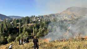 Erzurum'da Yangın Kontrol Altına Alındı