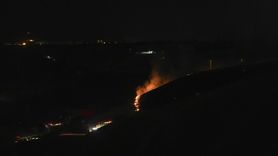 Eymir Gölü'nde Çıkan Yangın Kontrol Altına Alındı