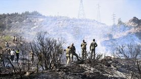 Girne'deki Orman Yangını Kontrol Altına Alındı