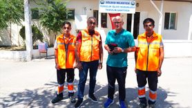 Gölbaşı'nda Temizlik İşçileri Altın ve Para Buldu