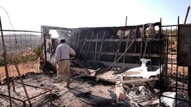 İsrailli Fanatikler Filistinlilere Ait Arazileri Ateşe Verdi