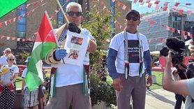 İsveç'te Gazetecilerin Gazze Protestosu