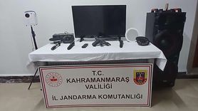 Kahramanmaraş'ta Bağ Evinden Hırsızlık Yapan Üç Kişi Tutuklandı