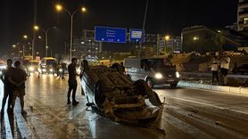 Kahramanmaraş'ta Takla Atan Otomobil Kazası