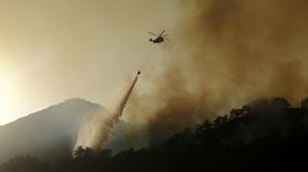 Karabük'te Orman Yangını Yeniden Başladı