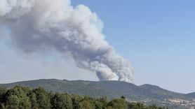 Karabük'te Orman Yangınına Müdahale
