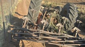 Karaman'da Traktör Devrildi: Sürücü Hayatını Kaybetti