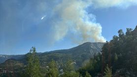 Karaman'daki Orman Yangınlarına Müdahale Devam Ediyor