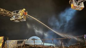 Kartal'daki Balıkçı Barınağında Yangın: 5 İş Yeri Hasar Gördü