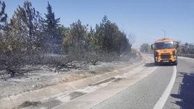 Kırklareli'nde Yangınla Mücadele Devam Ediyor