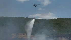 Kocaeli'de Ot Çayırında Yangın Kontrol Altına Alındı