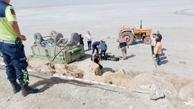 Konya'da Römork Devrildi: 1 Ölü, 3 Yaralı