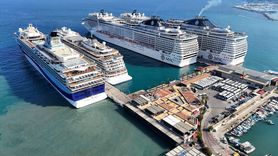 Kuşadası'nda 10 Bin Turist Kruvaziyerle Karşılandı