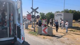 Kütahya'da Tren Kazası: Telefonla Konuşan Kadın Yaralandı