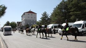 Malazgirt Zaferi Kutlamalarına Özel Atlı Polis Devriyesi