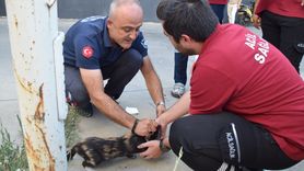 Manisa'da 112 Acil Servis İstasyonunda Yangın