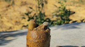 Manisa'da Patlamamış Top Mermisi İmha Edildi