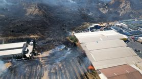 Manisa'da Yangın Kontrol Altına Alındı