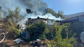 Muğla'da Genç Evini Ateşe Verdi