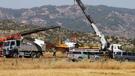 Muğla'da Zorunlu İniş Yapan Yangın Söndürme Uçağının Kaldırılması İçin Çalışmalar Başladı