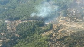 Muğla Fethiye'de Orman Yangını Kontrol Altına Alınmaya Çalışılıyor