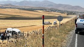 Muş'ta Minibüs Kazası: 10 Yaralı