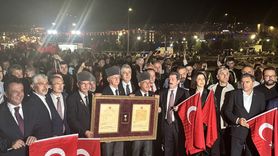 Samsun'da 30 Ağustos Zafer Bayramı Fener Alayı