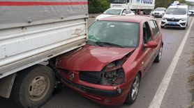 Samsun'da Trafik Kazası: 2 Yaralı