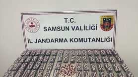 Samsun'da Uyuşturucu Operasyonunda 5 Bin 600 Hap Ele Geçirildi