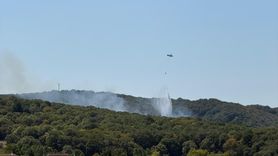 Sarıyer'deki Orman Yangınına Hızlı Müdahale