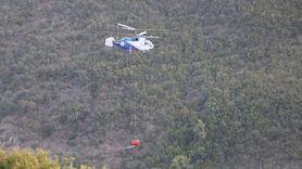 Şarköy'deki Orman Yangınına Müdahale Devam Ediyor