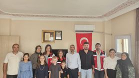 Şırnak'ta Şehit Oğluna Anlamlı Doğum Günü Sürprizi