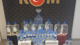 Sivas'ta 163,5 Litre Sahte İçki Operasyonu