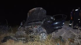 Sivas'ta Otomobil Devrildi: 5 Yaralı